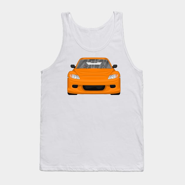 RX8 ORANGE Tank Top by VENZ0LIC